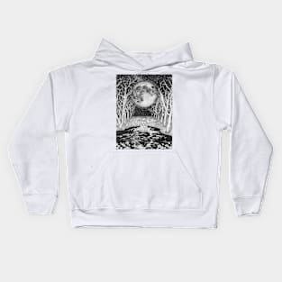 The Moonlight Bather Kids Hoodie